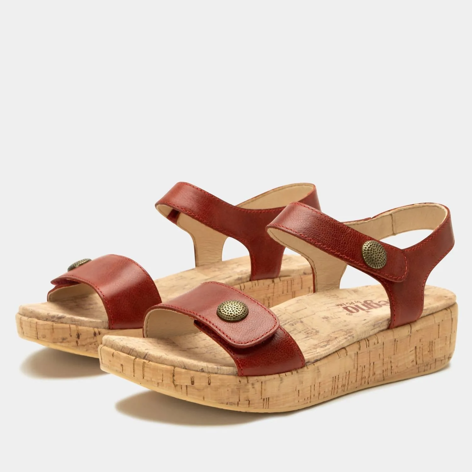 Marta Sandal In Garnet