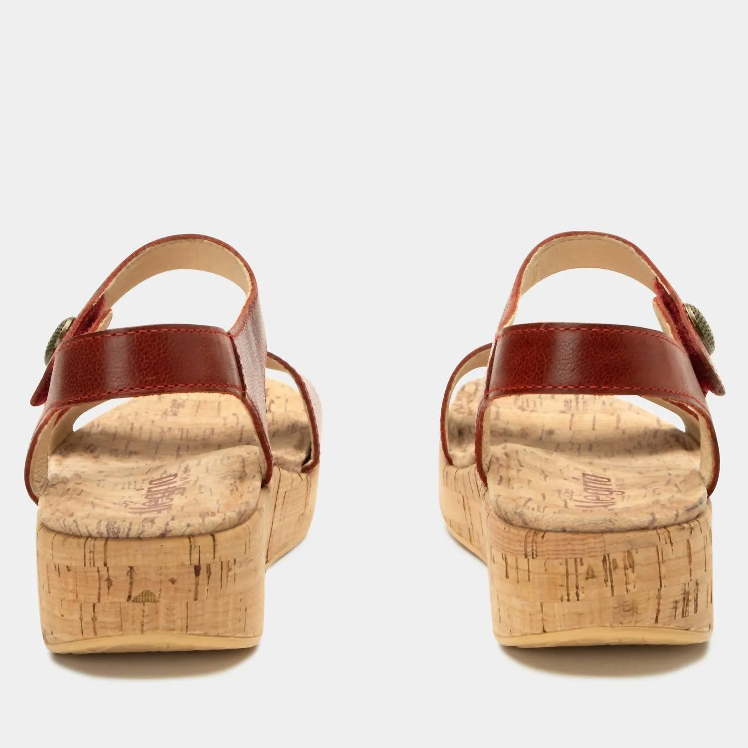 Marta Sandal In Garnet
