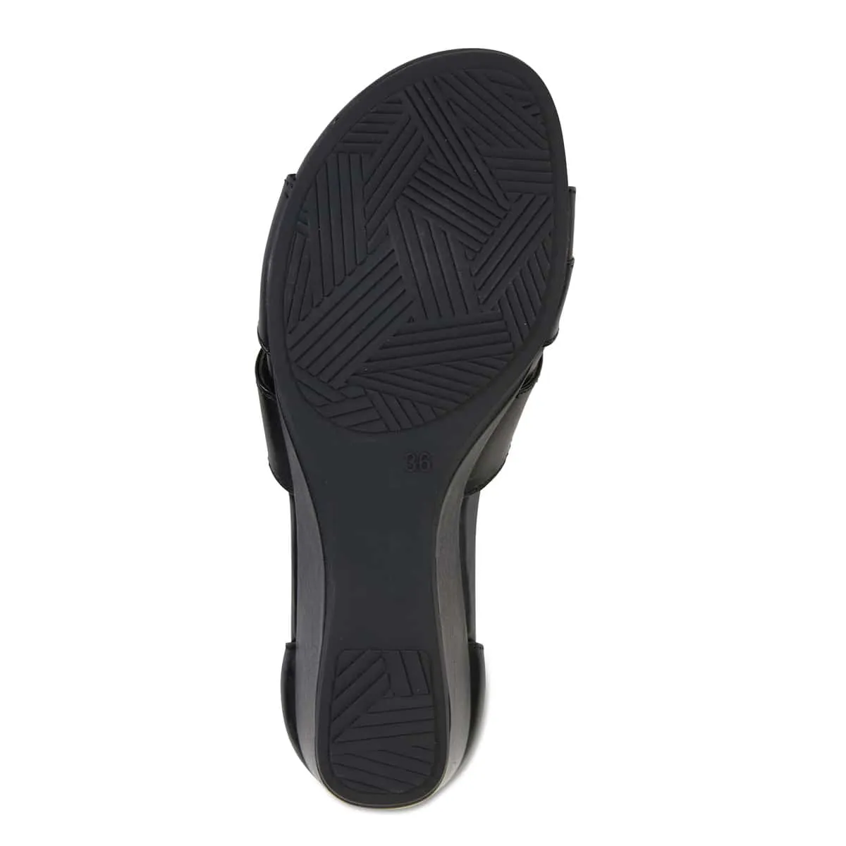Martha Heel in Black Leather
