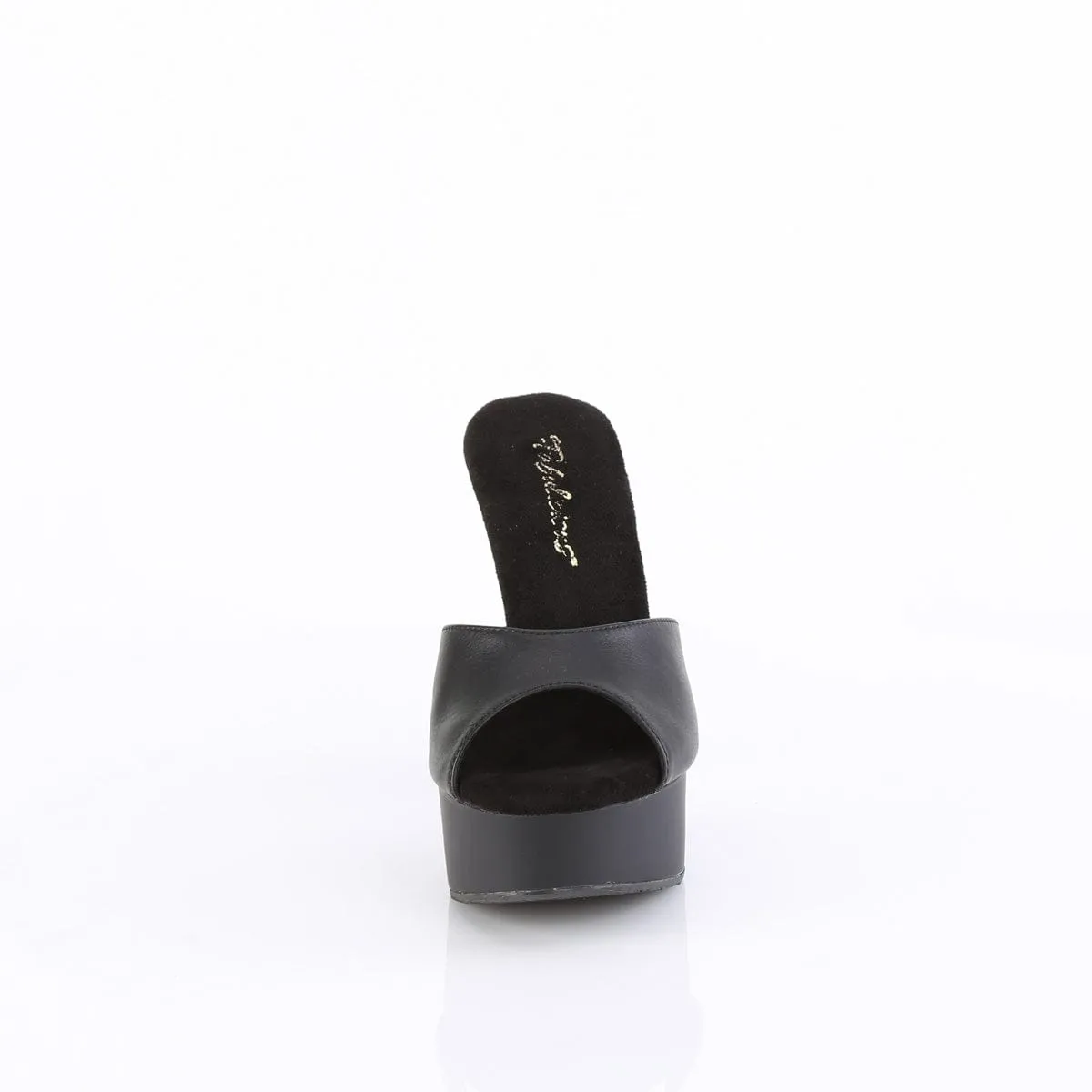 MARTINI-501 Black Faux Leather/Black Matte