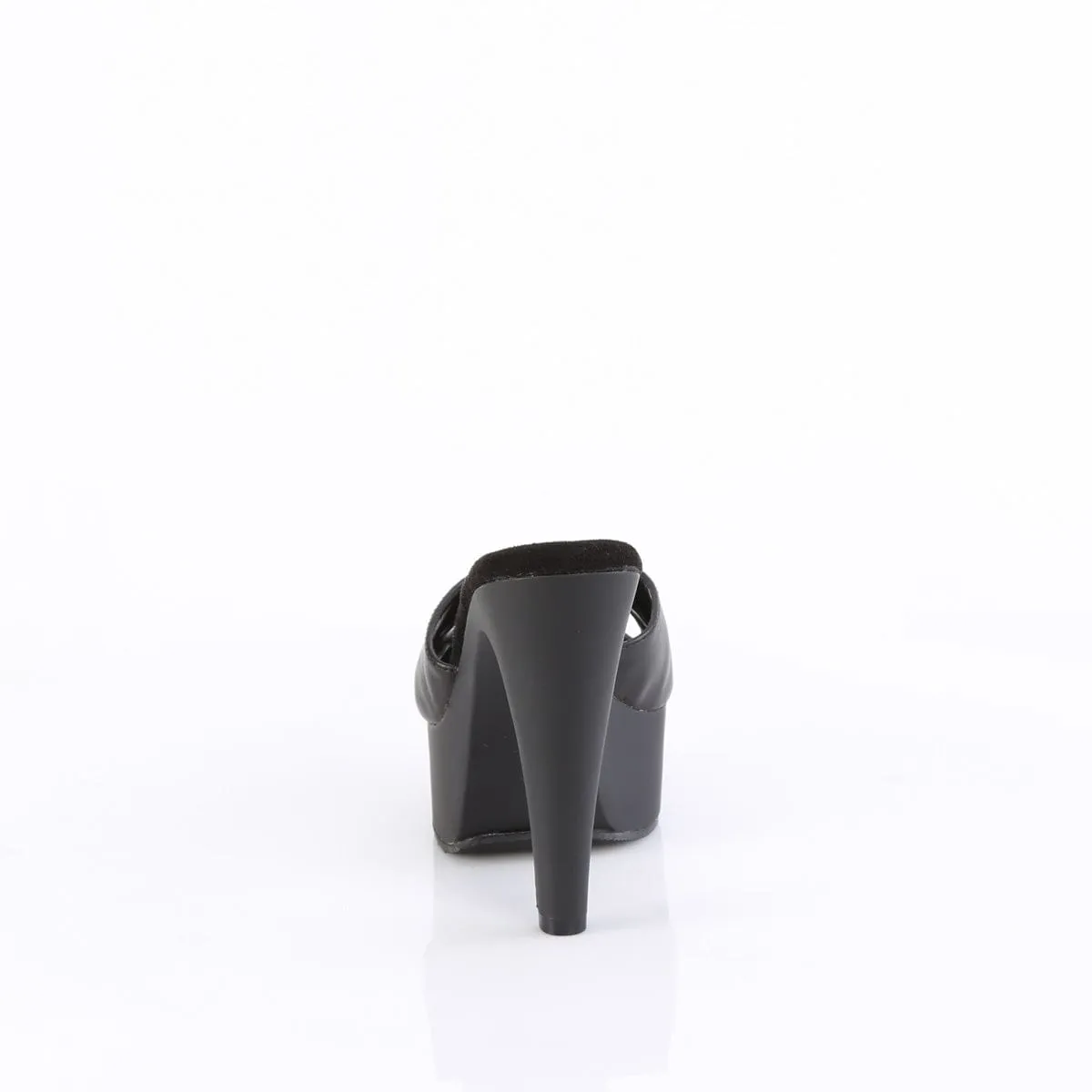 MARTINI-501 Black Faux Leather/Black Matte