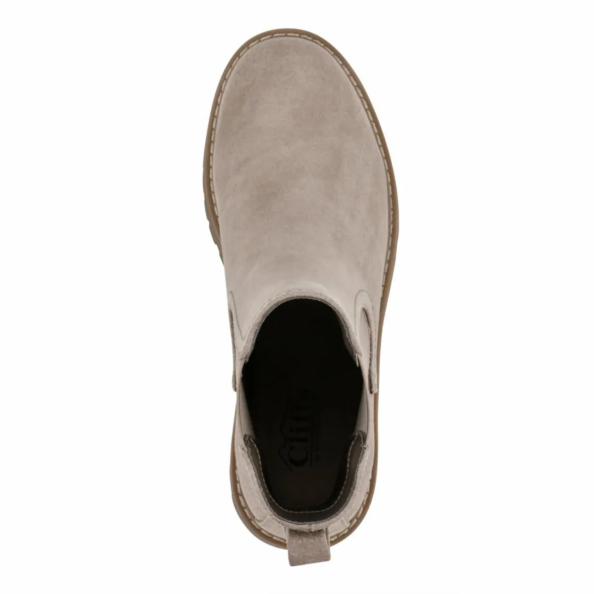 Mastery Womens Faux Suede Stretch Chelsea Boots