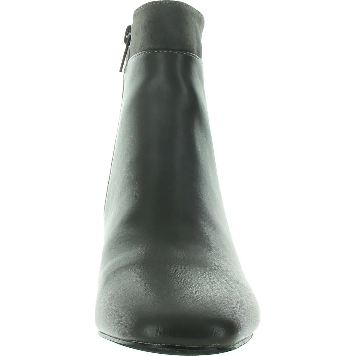 MEDLEY Womens Solid Manmade Ankle Boots