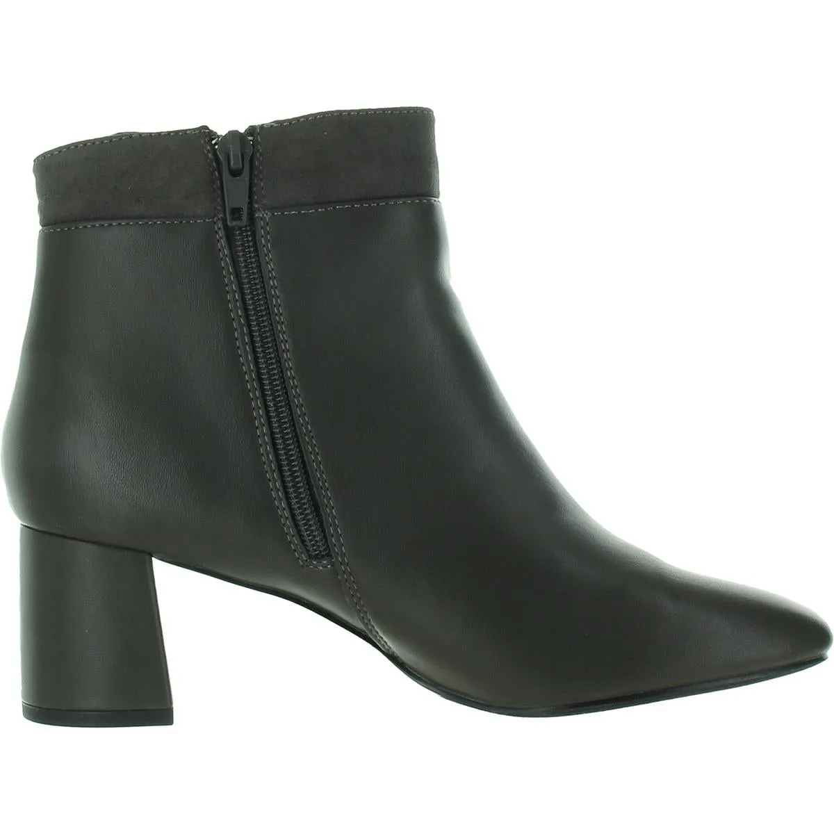 MEDLEY Womens Solid Manmade Ankle Boots