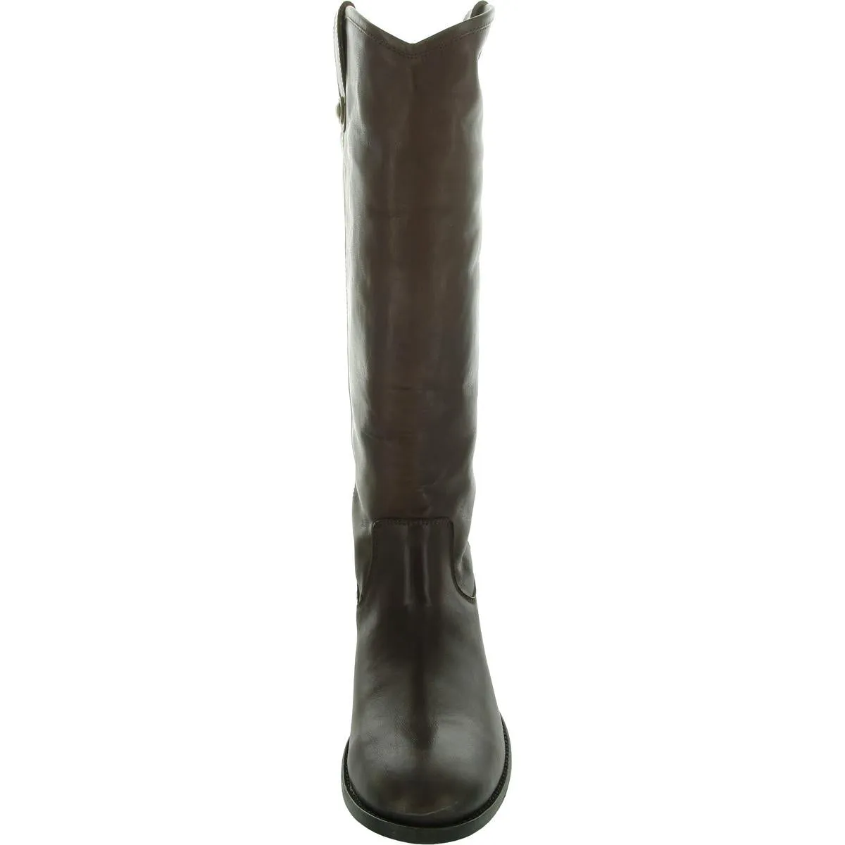 Melissa Button Womens Leather Knee-High Riding Boots