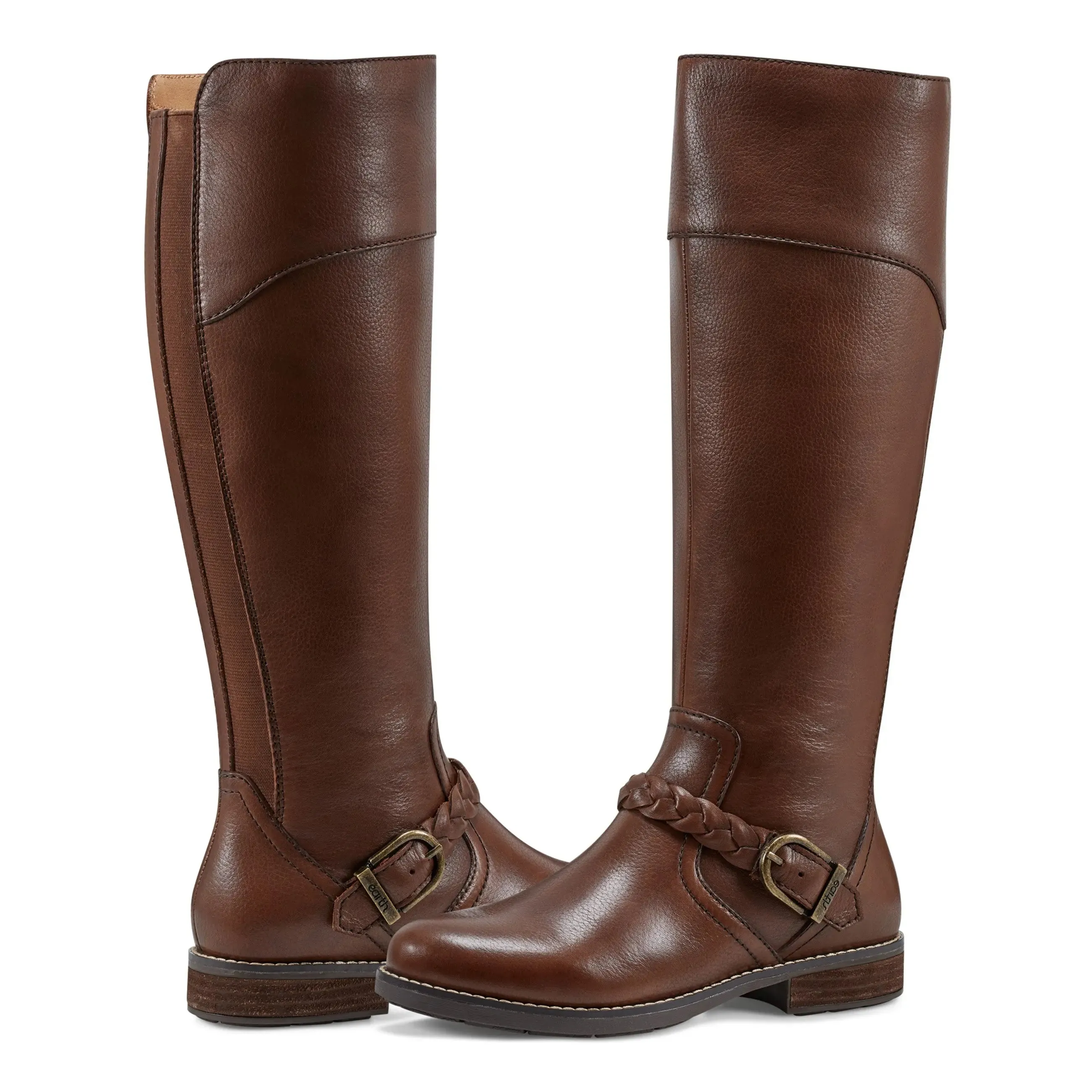 Mira Round Toe High Shaft Casual Boots