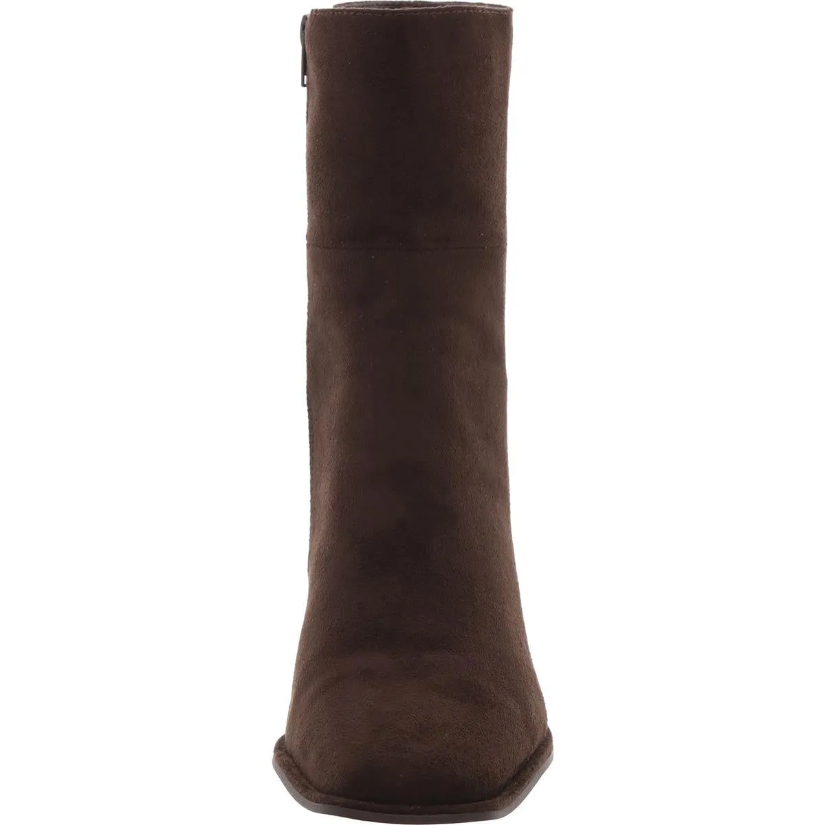 MONICAA Womens Zipper Manmade Mid-Calf Boots