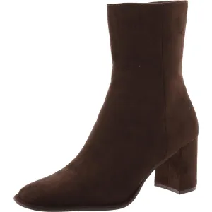 MONICAA Womens Zipper Manmade Mid-Calf Boots