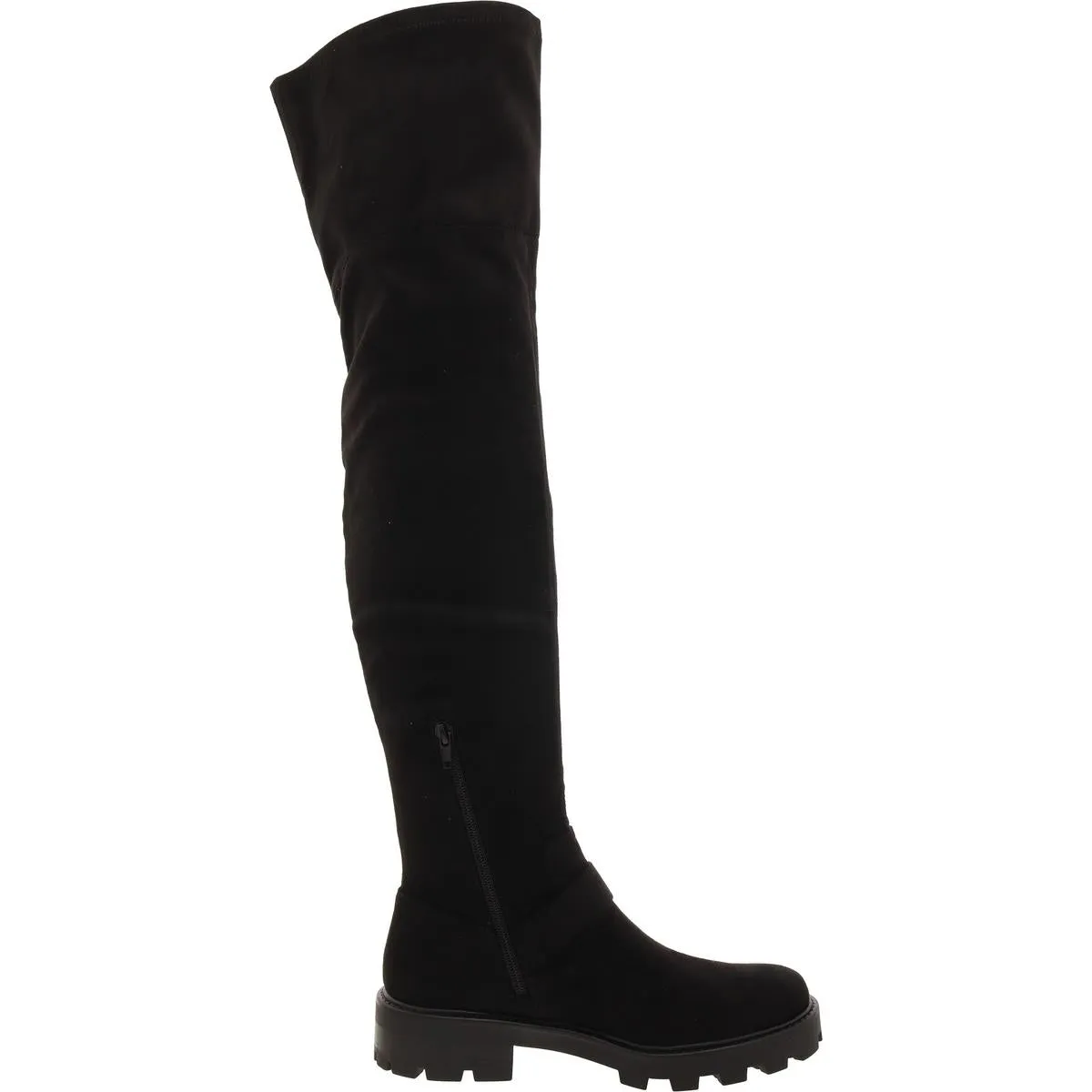Nans Womens Faux Suede Tall Over-The-Knee Boots