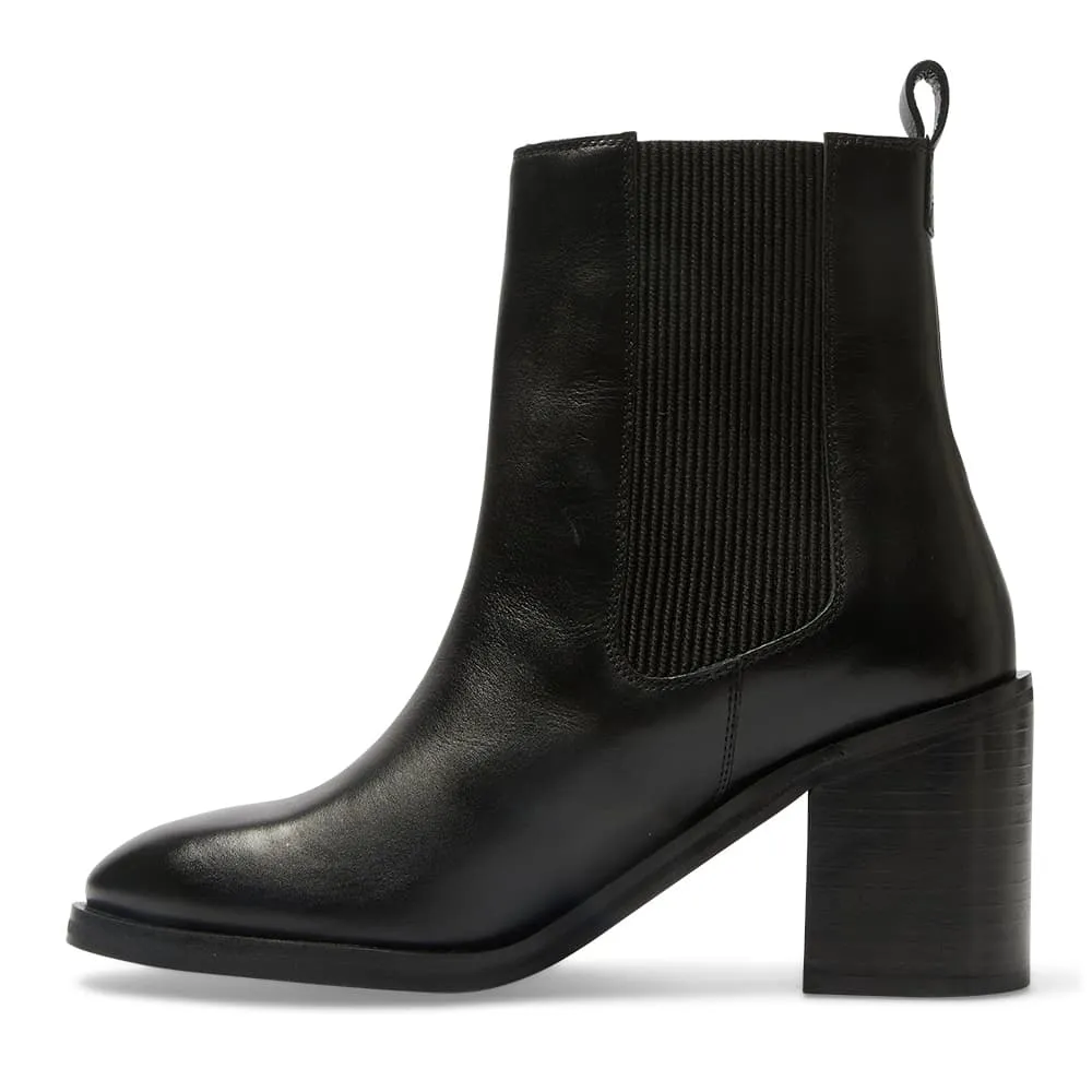 Nelson Boot in Black Leather