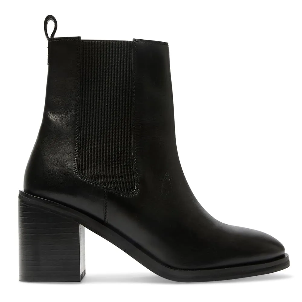 Nelson Boot in Black Leather