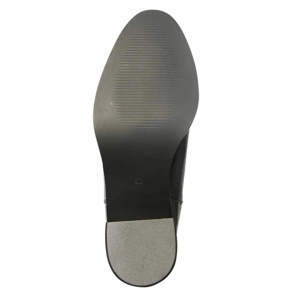 Nelson Boot in Black Leather