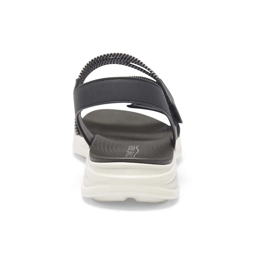 Neon Sandal in Black Multi