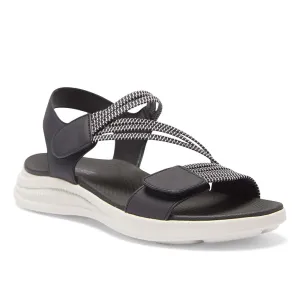 Neon Sandal in Black Multi