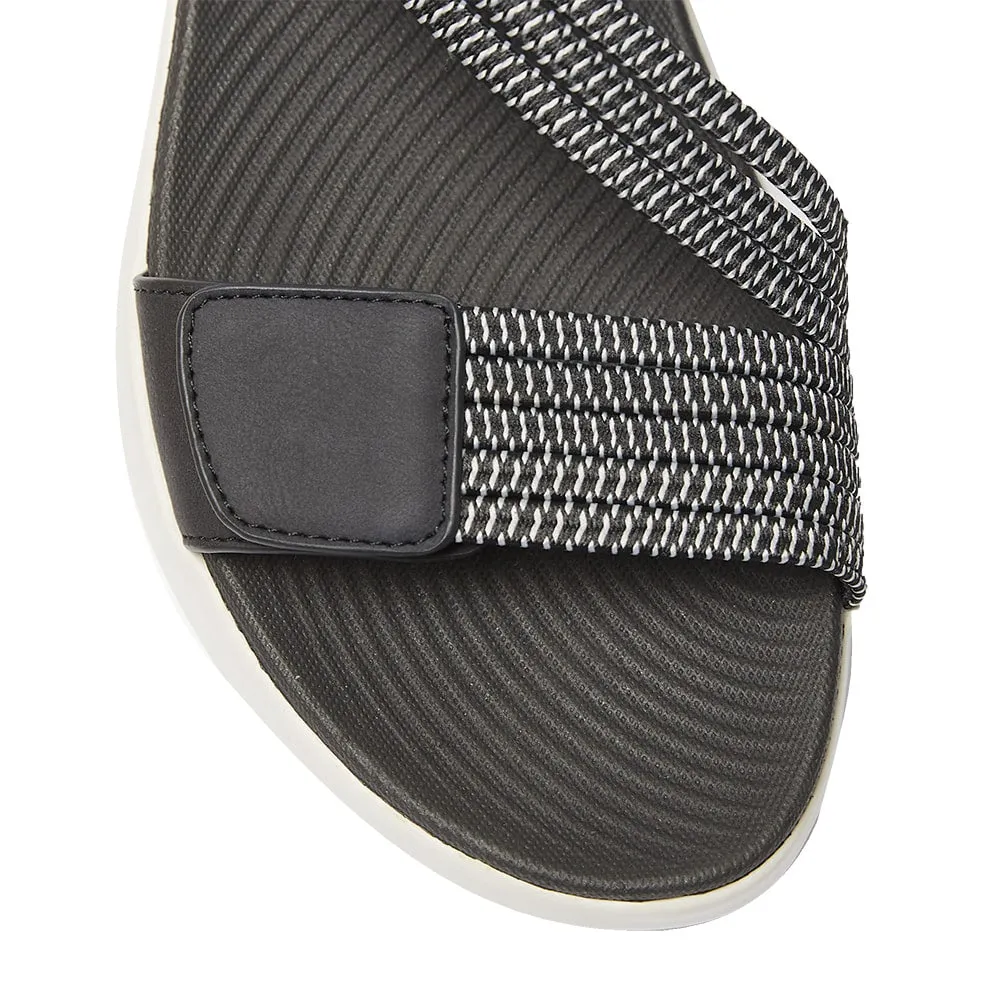 Neon Sandal in Black Multi