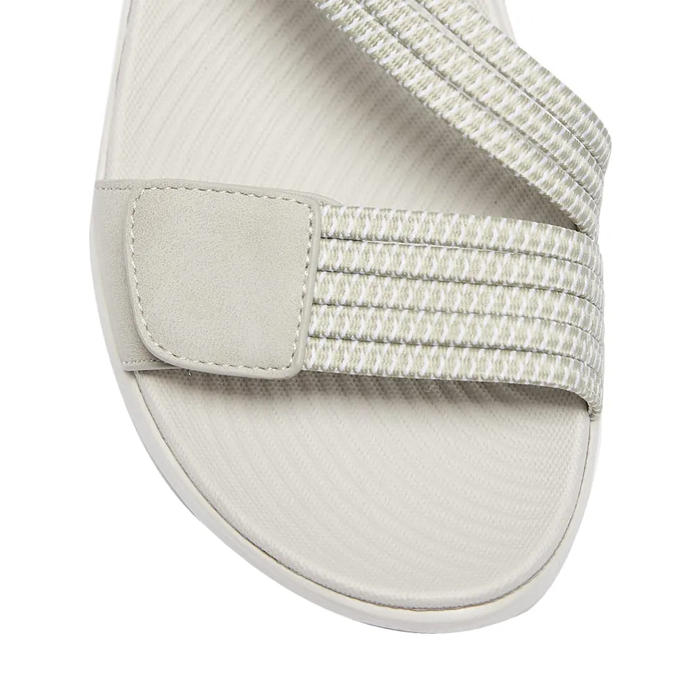 Neon Sandal in Light Grey Multi