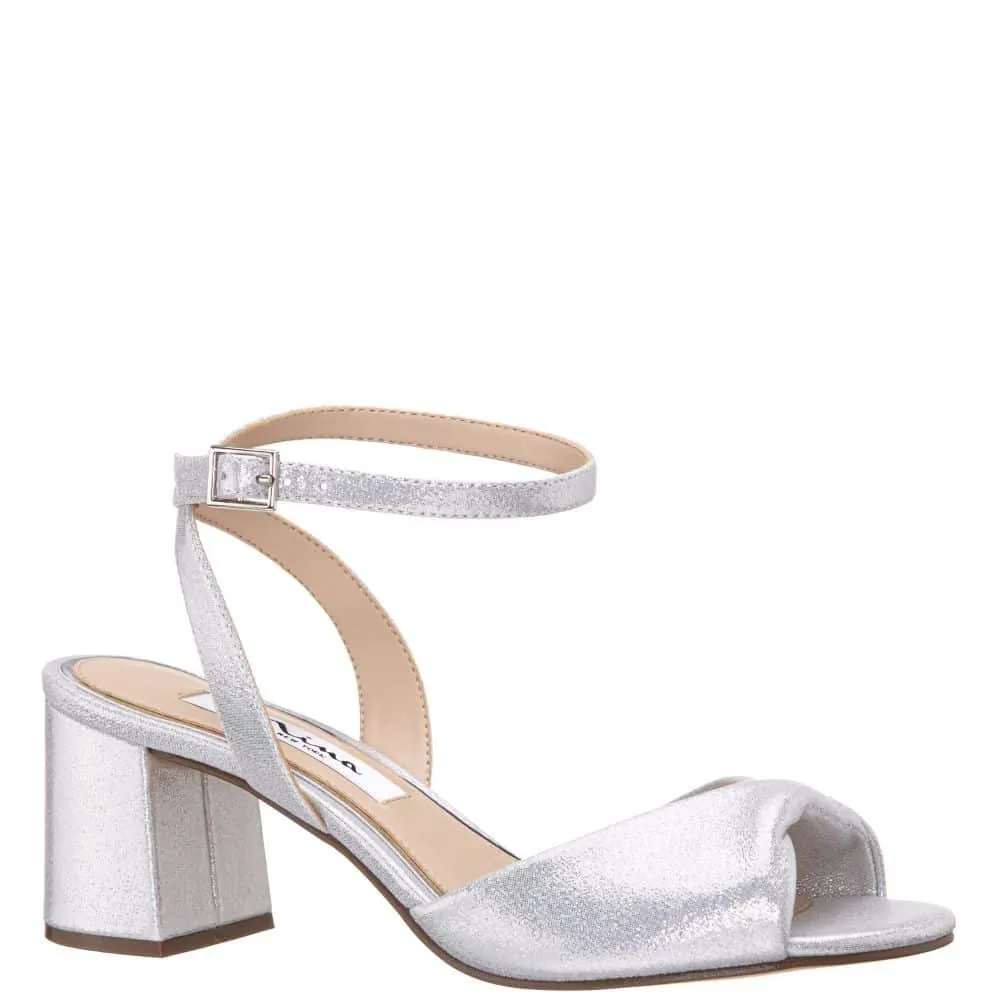 Nigelia Heel in True Silver