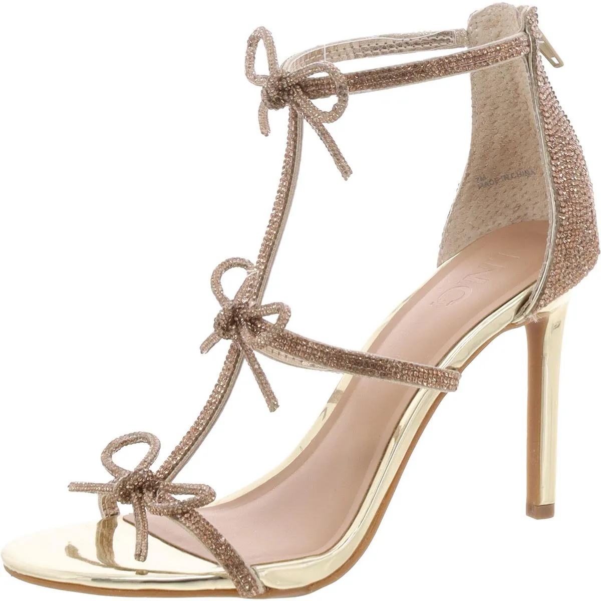 Nolino Womens Bow Strappy Heels