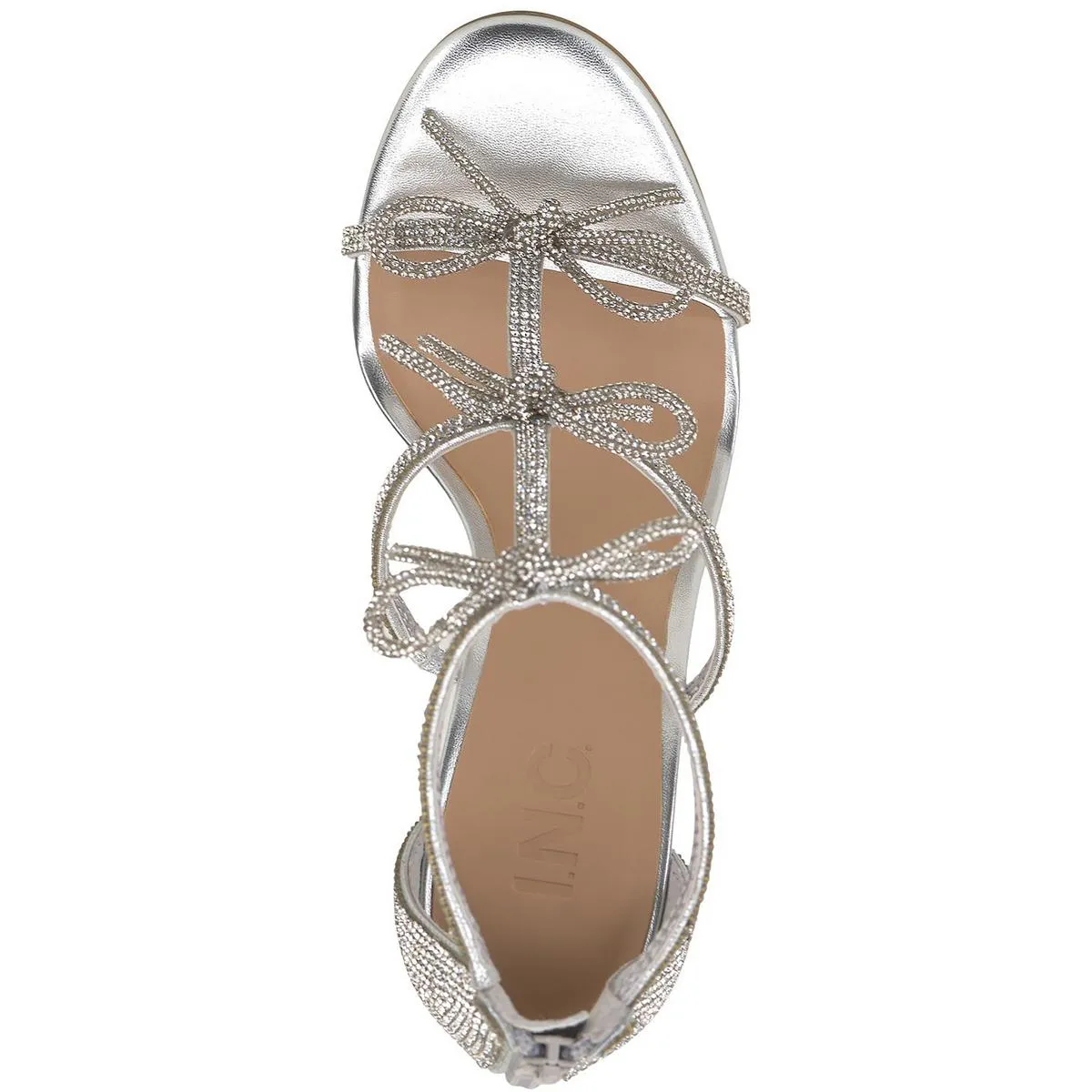 Nolino Womens Bow Strappy Heels