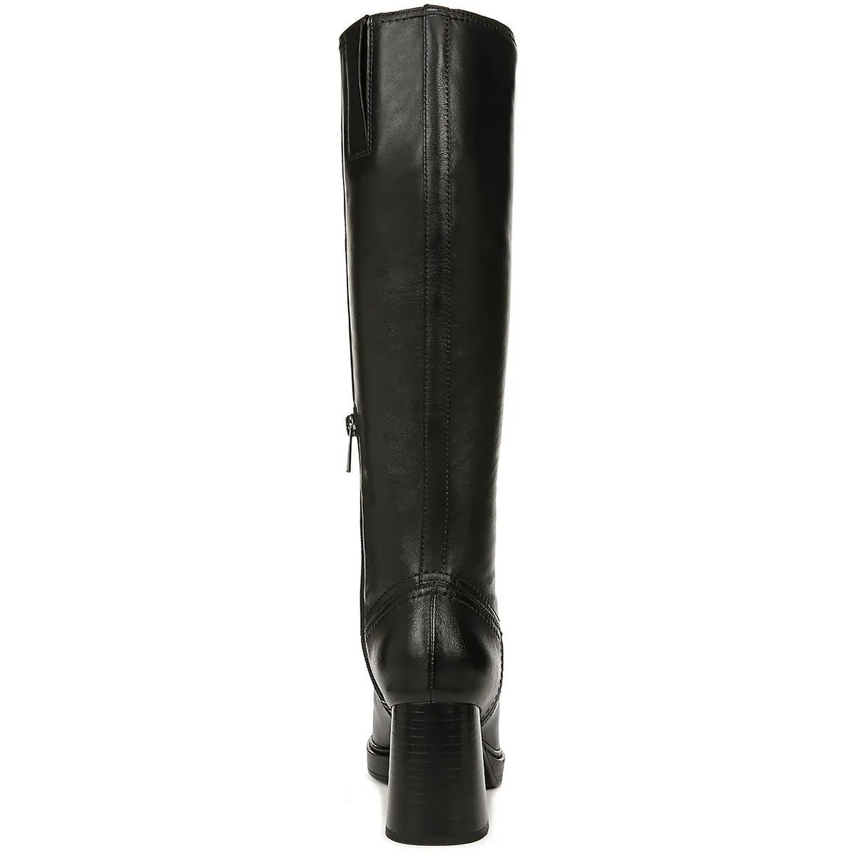 Ona Womens Block Heel Tall Knee-High Boots