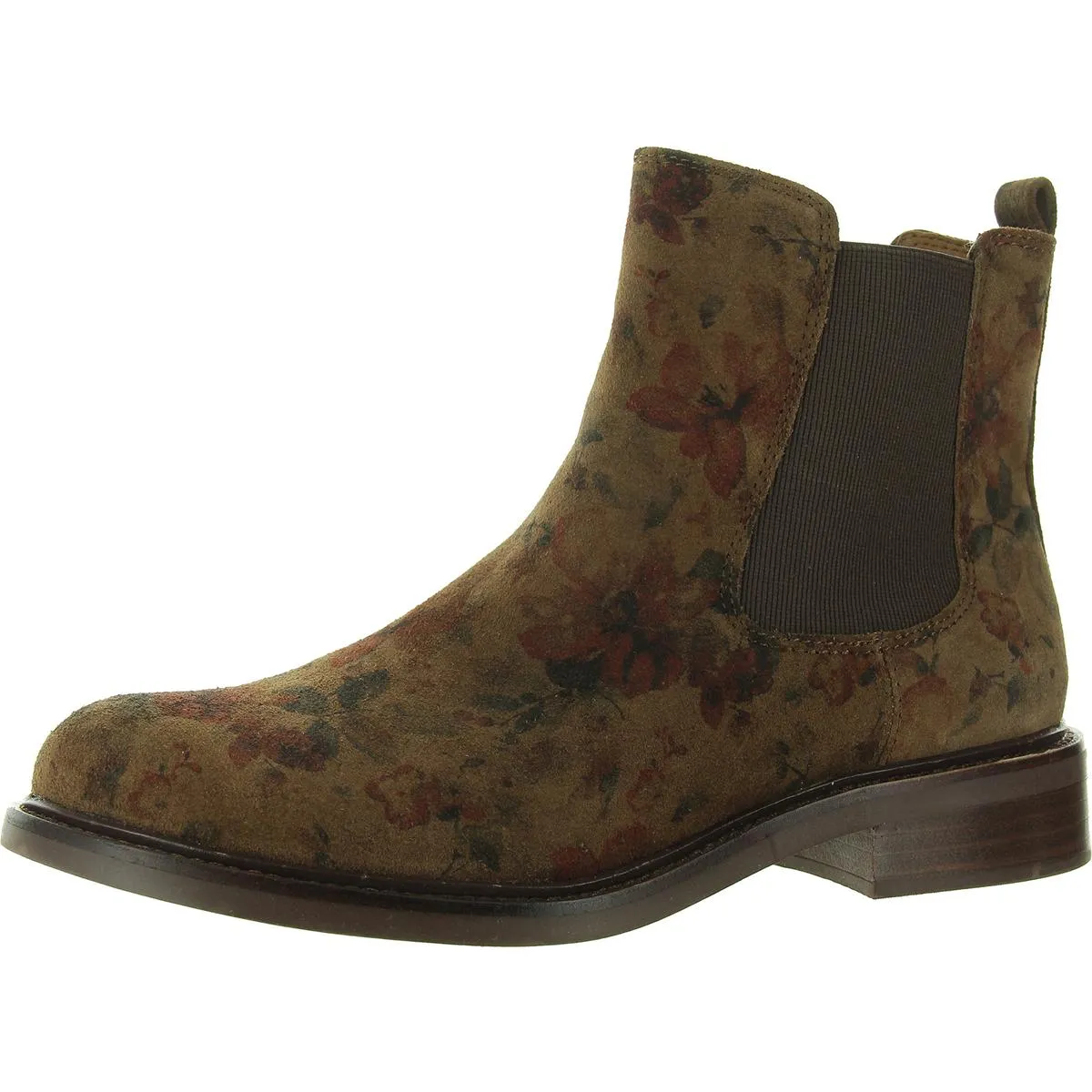 Pamella Womens Printed Man Made Chelsea Boots