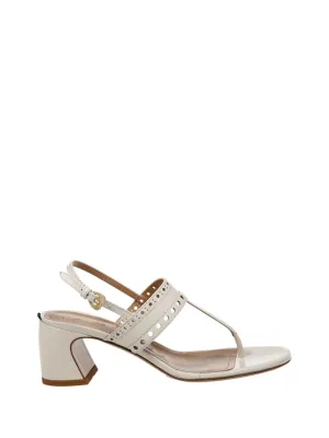 Perforated Leather Sandals