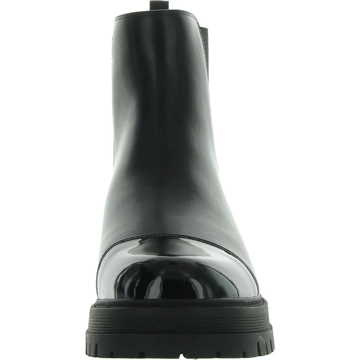 Pietror Womens Faux Leather Ankle Chelsea Boots