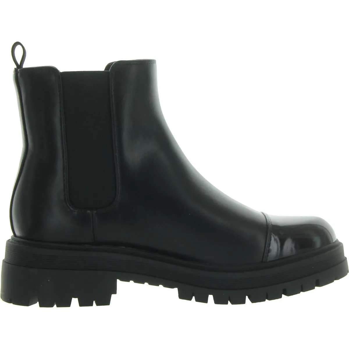 Pietror Womens Faux Leather Ankle Chelsea Boots