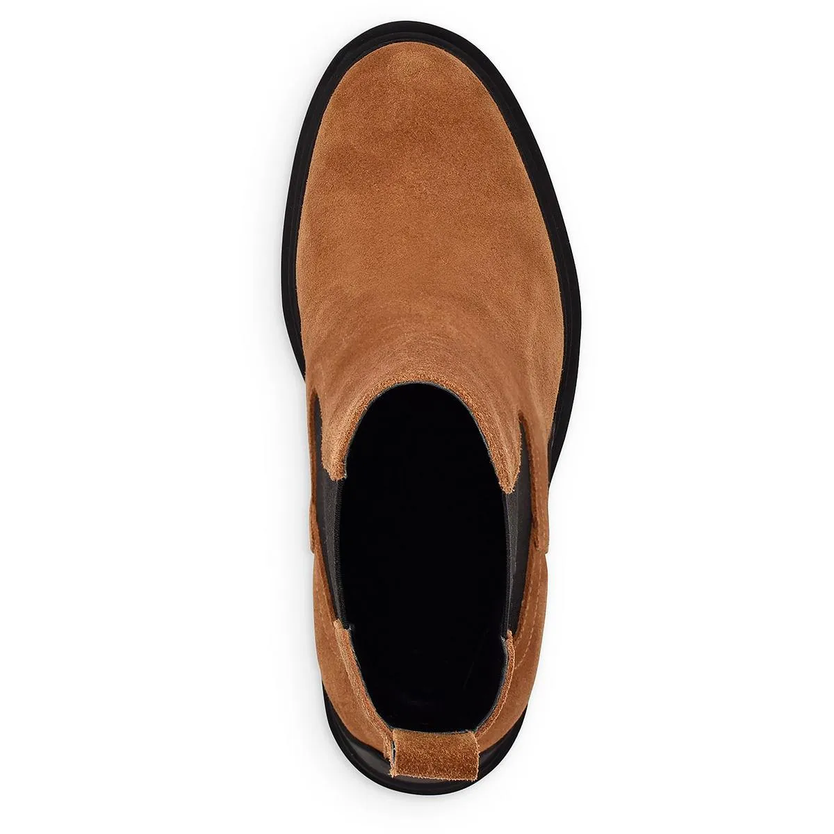 Ramio  Womens Pull On Leather Chelsea Boots