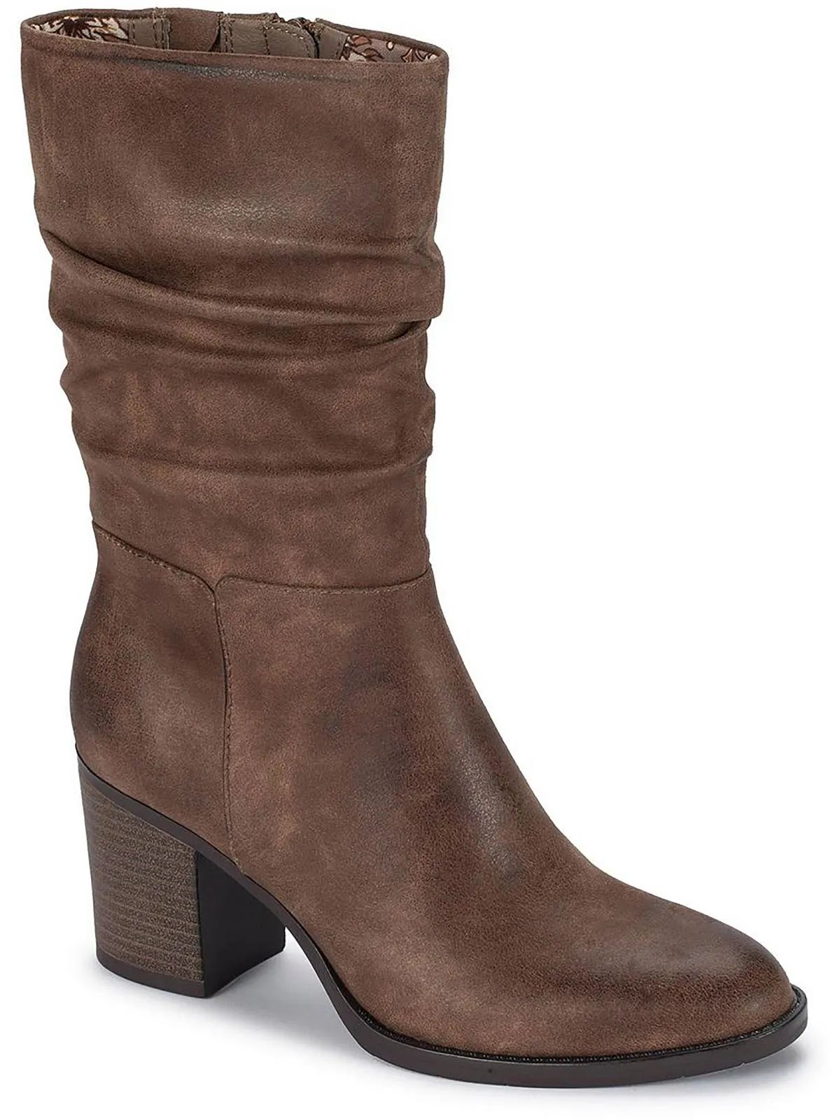 Raz  Womens Faux Suede Dressy Ankle Boots