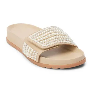 Reese Slide Sandal In Tan