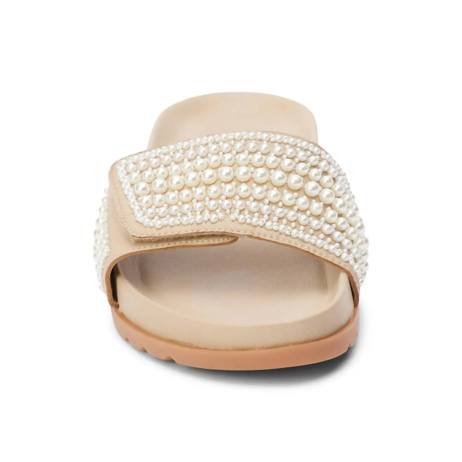 Reese Slide Sandal In Tan