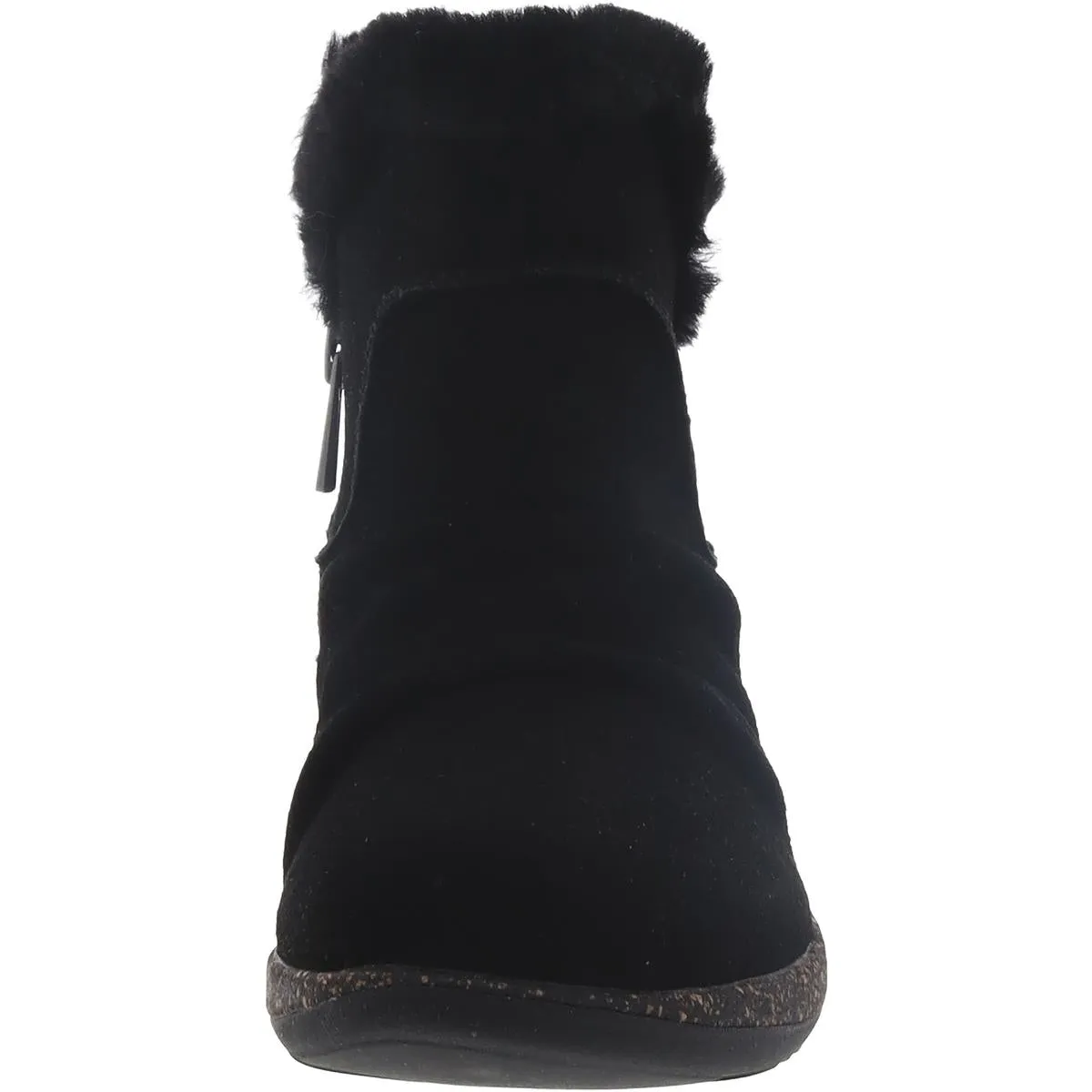 Remi Womens Leather Winter Mid-Calf Boots