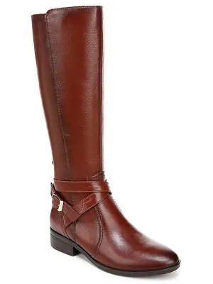 Rena 2 Womens Leather Tall Knee-High Boots