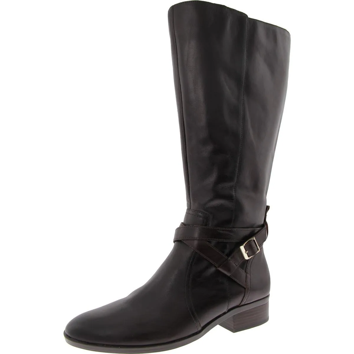 Rena 2 Womens Leather Tall Knee-High Boots