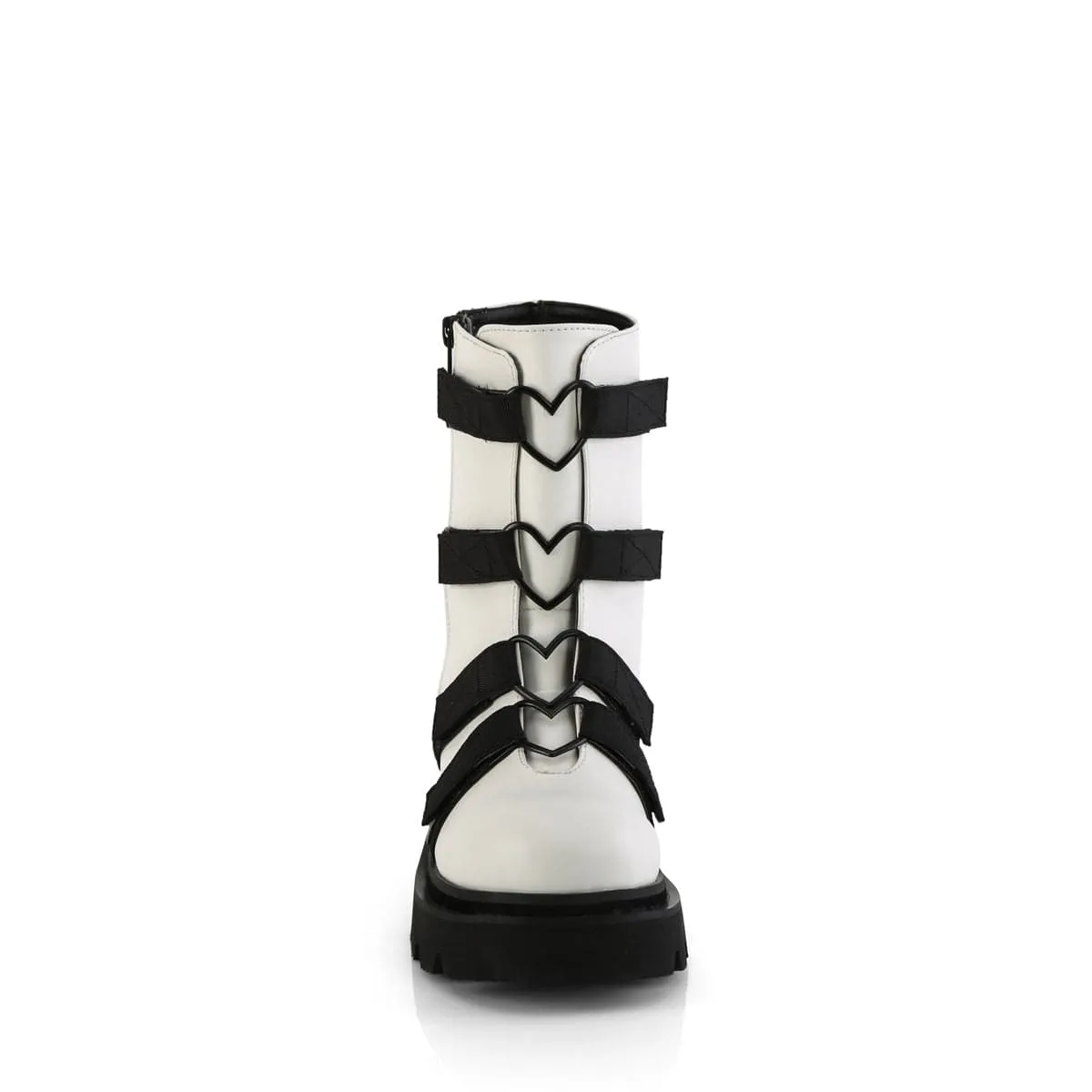 RENEGADE-50 White Vegan Leather-Nylon