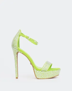 Rinna, Green Suede/Sude Vert