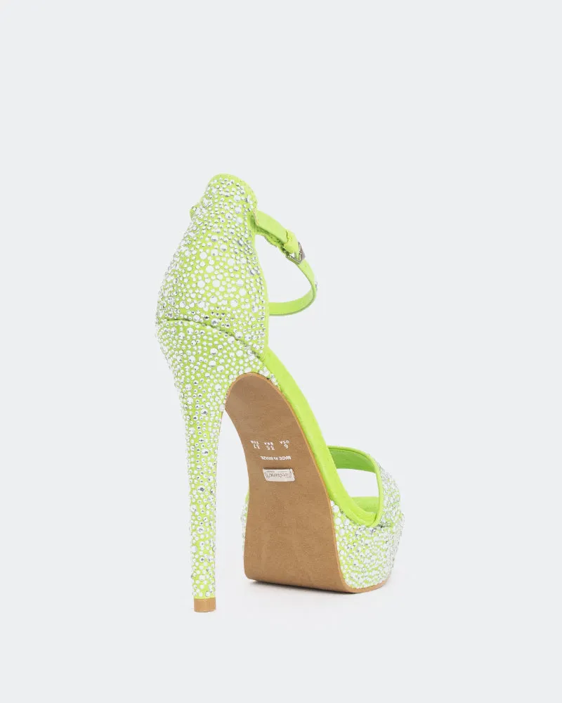 Rinna, Green Suede/Sude Vert