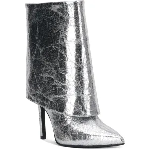 SABEEL Womens Cuffed Manmade Booties