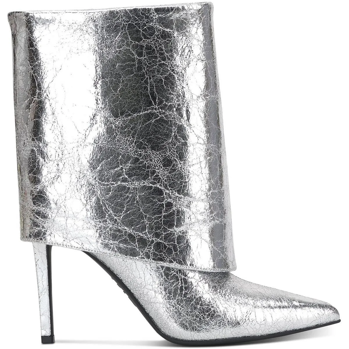 SABEEL Womens Cuffed Manmade Booties