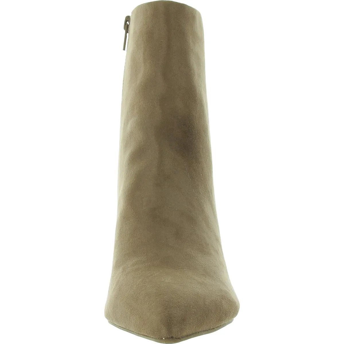 Sabryna Womens Solid Faux Suede Ankle Boots