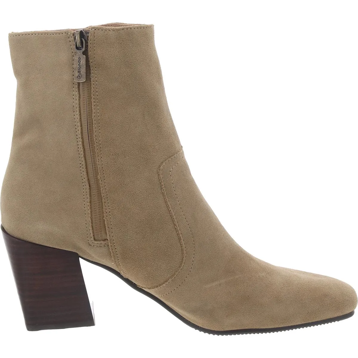 Sadie Womens Suede Heels Ankle Boots