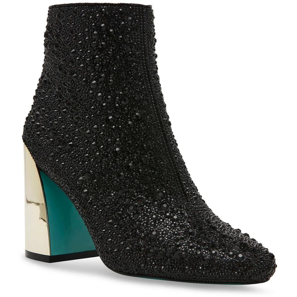 SB-HUGO Womens Rhinestone Man Made Ankle Boots