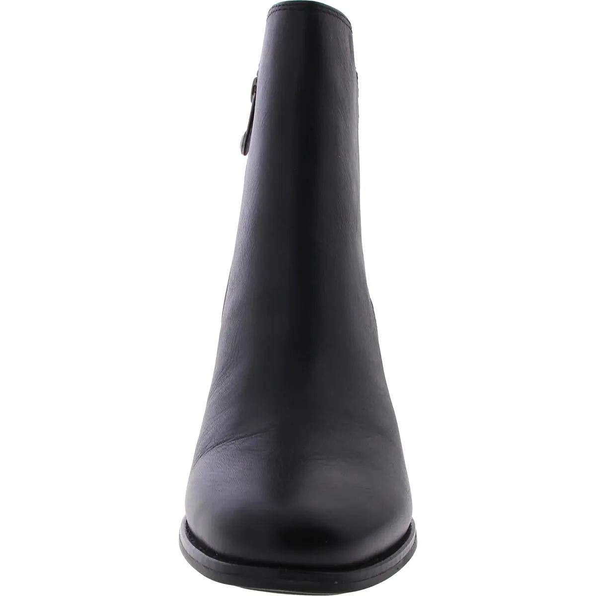 SEAPORT Womens Faux Leather Zipper Booties