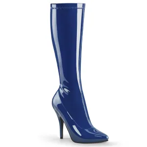 SEDUCE-2000 Navy Blue Stretch Patent