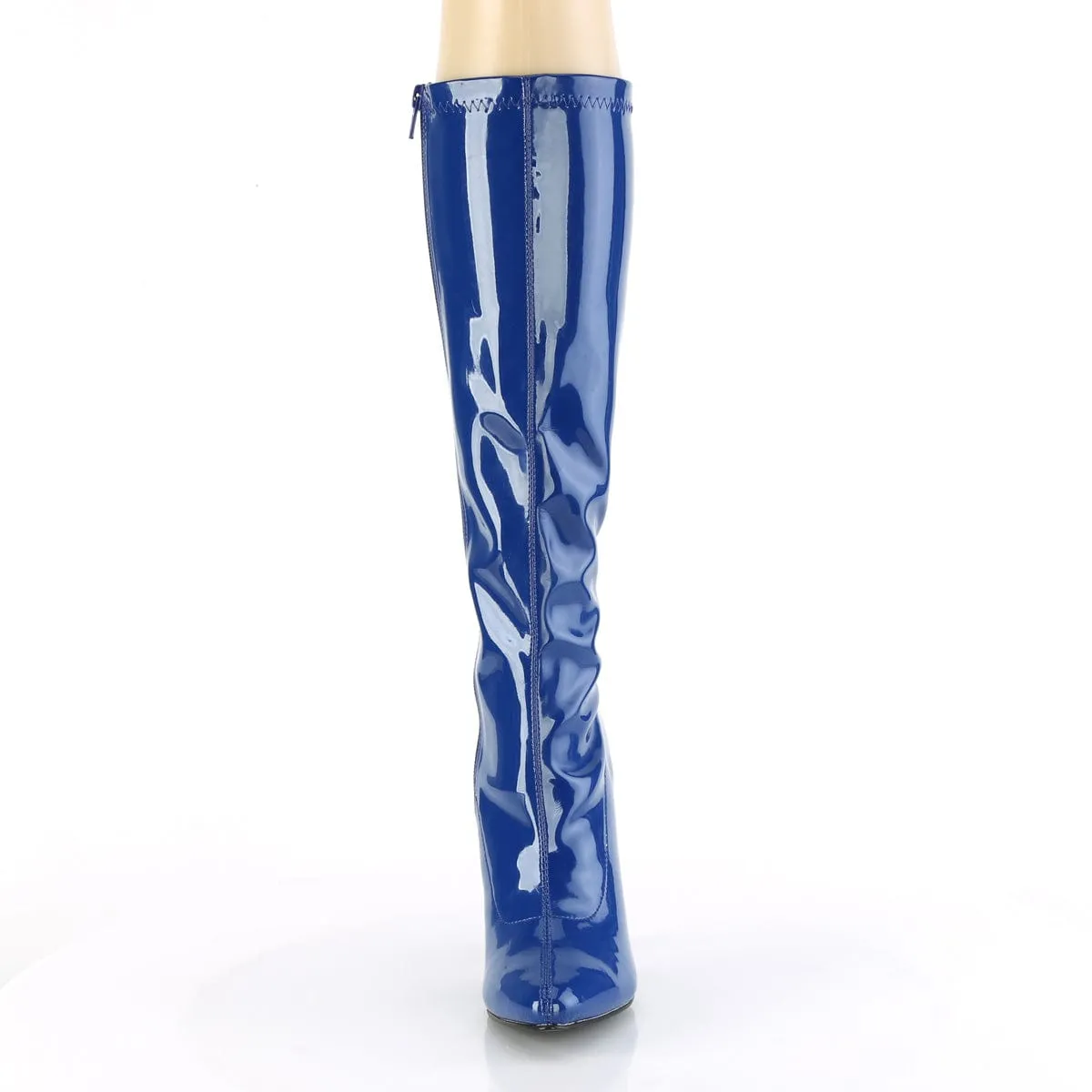 SEDUCE-2000 Navy Blue Stretch Patent