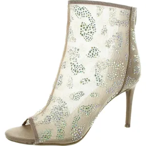 SHAY Womens Laceless Man Made Ankle Boots