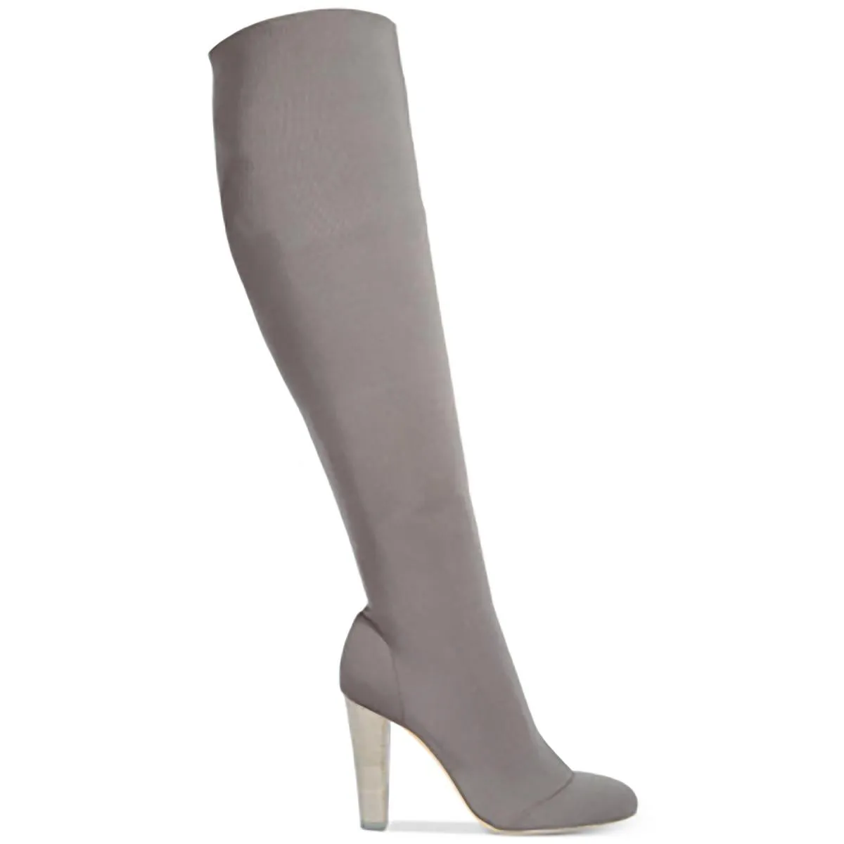 Simone Womens Stretch Knit Over-The-Knee Boots