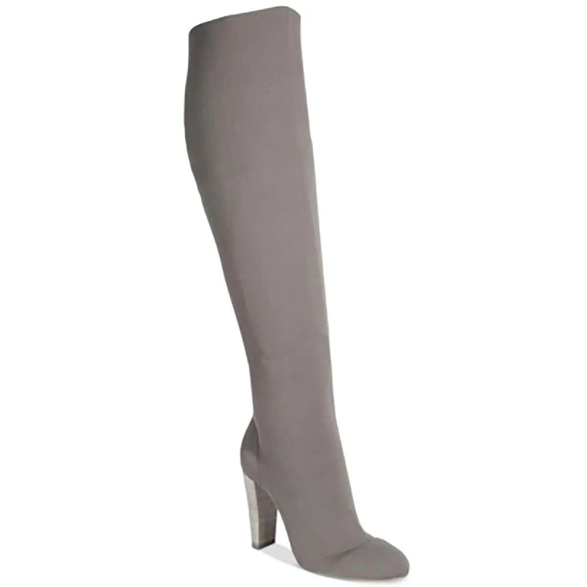 Simone Womens Stretch Knit Over-The-Knee Boots
