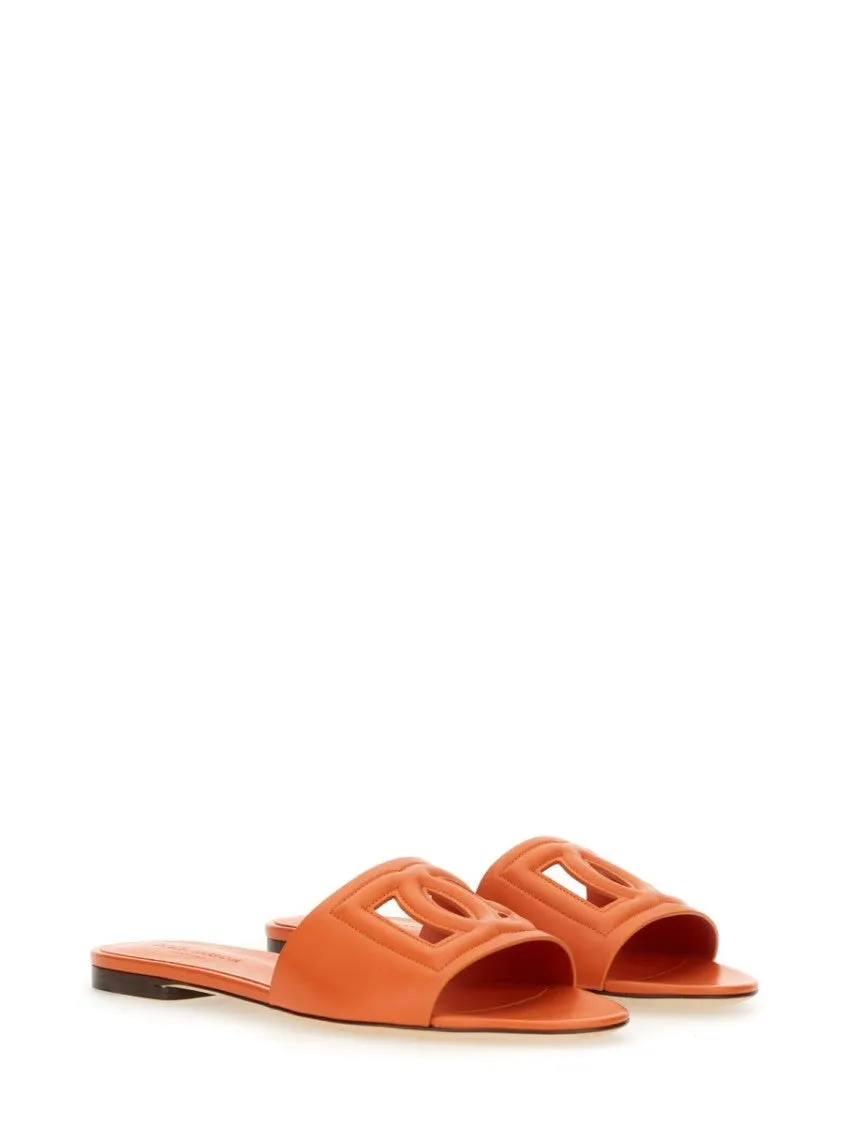 Slide Sandal With Logo